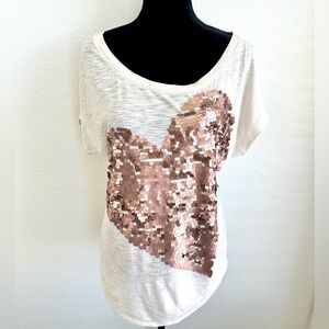 EXPRESS SEQUIN TEE